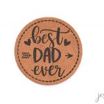 #101 Label "best dad"